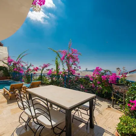 Willa Private Pool Sea View For 6 People In Antalya, Kas - Awz 132 *