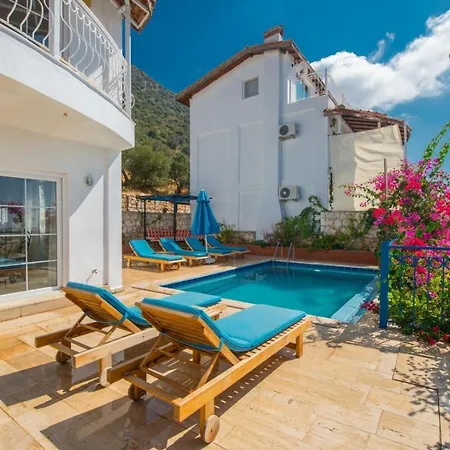 Private Pool Sea View For 6 People In Antalya, Kas - Awz 132 Vila Kalkan