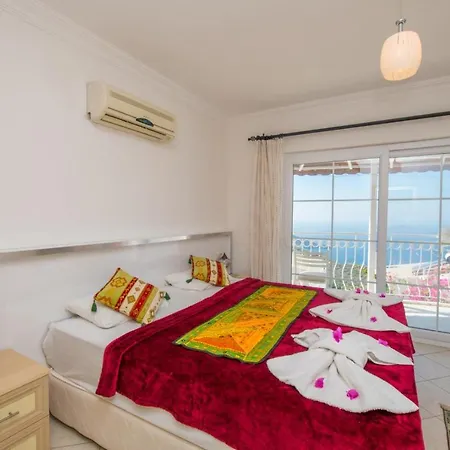 빌라 Private Pool Sea View For 6 People In Antalya, Kas - Awz 132 *